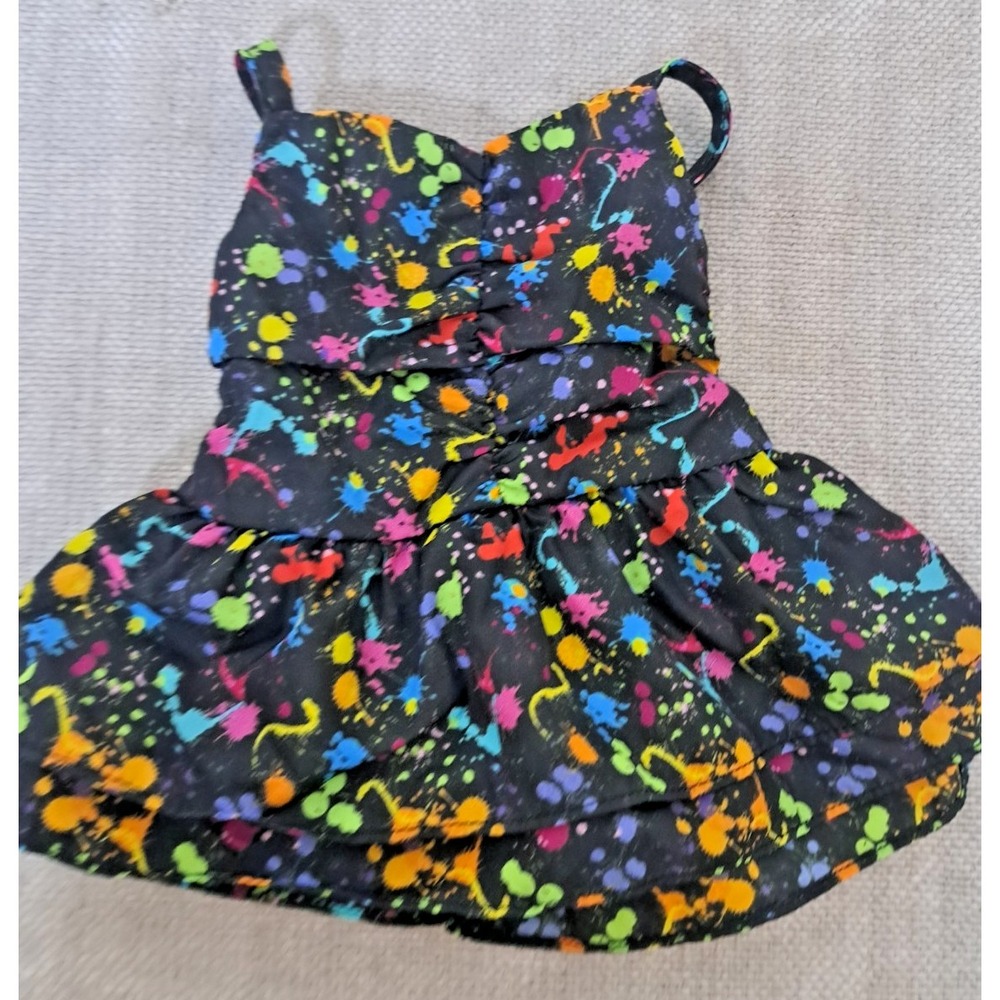 AMERICAN GIRL Courtney's Splatter Print Dress Released‎ 2020 Retired 2023